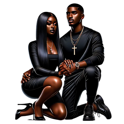 Urban Religious Couples Hoodie