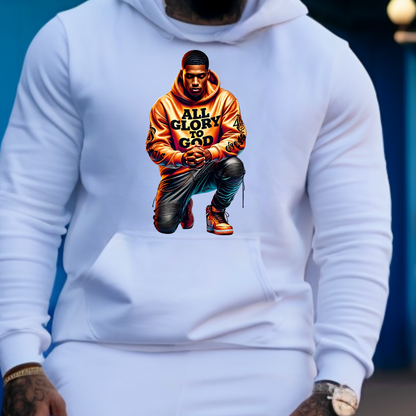 All Glory To God Urban Graphic Hoodie