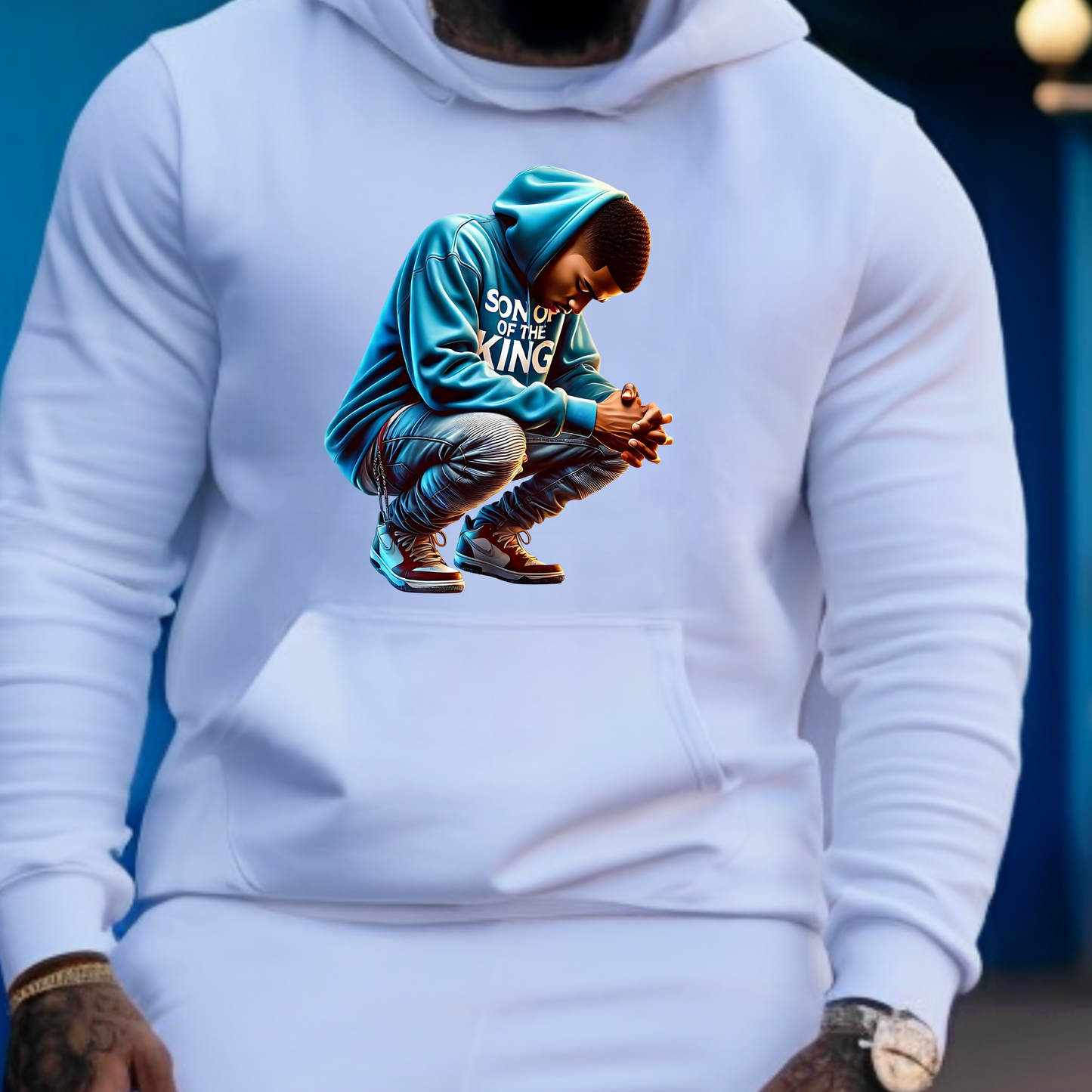 Son Of The King Urban Graphic Hoodie