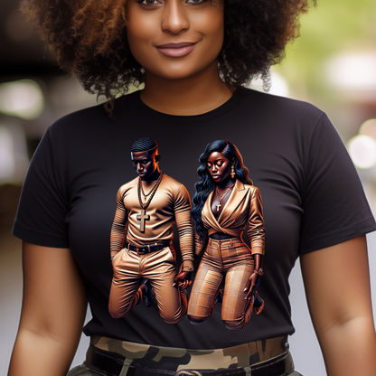 Praying Couple Graphic Tee