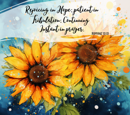 Word & Flame Prayer Candle (24 oz)