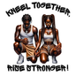 Kneel Together, Rise Stronger Motivational Couples T-Shirt | Matching Prayer Tee | Unisex Fit S–5XL