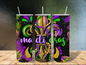 Mardi Gras 20 oz Tumbler
