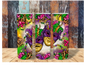Mardi Gras 20 oz Tumbler